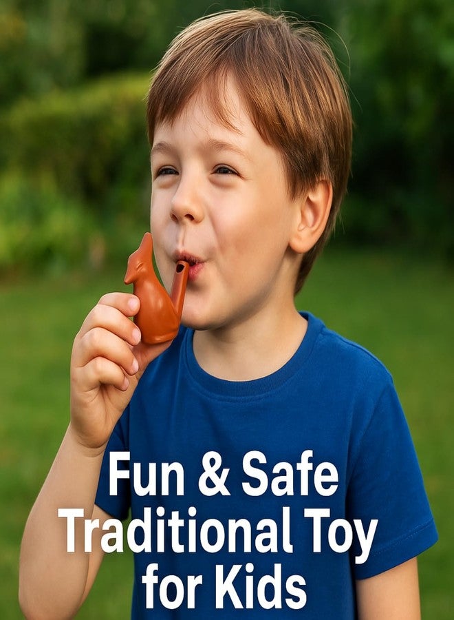 JETHIYA Terracotta Bird Water Whistle Toy - Pack of 2 | Handmade Eco-Friendly Clay Musical Toy for Kids, Boys & Girls | Traditional Indian Sound Whistle | Perfect Birthday Return Gift - Image 2